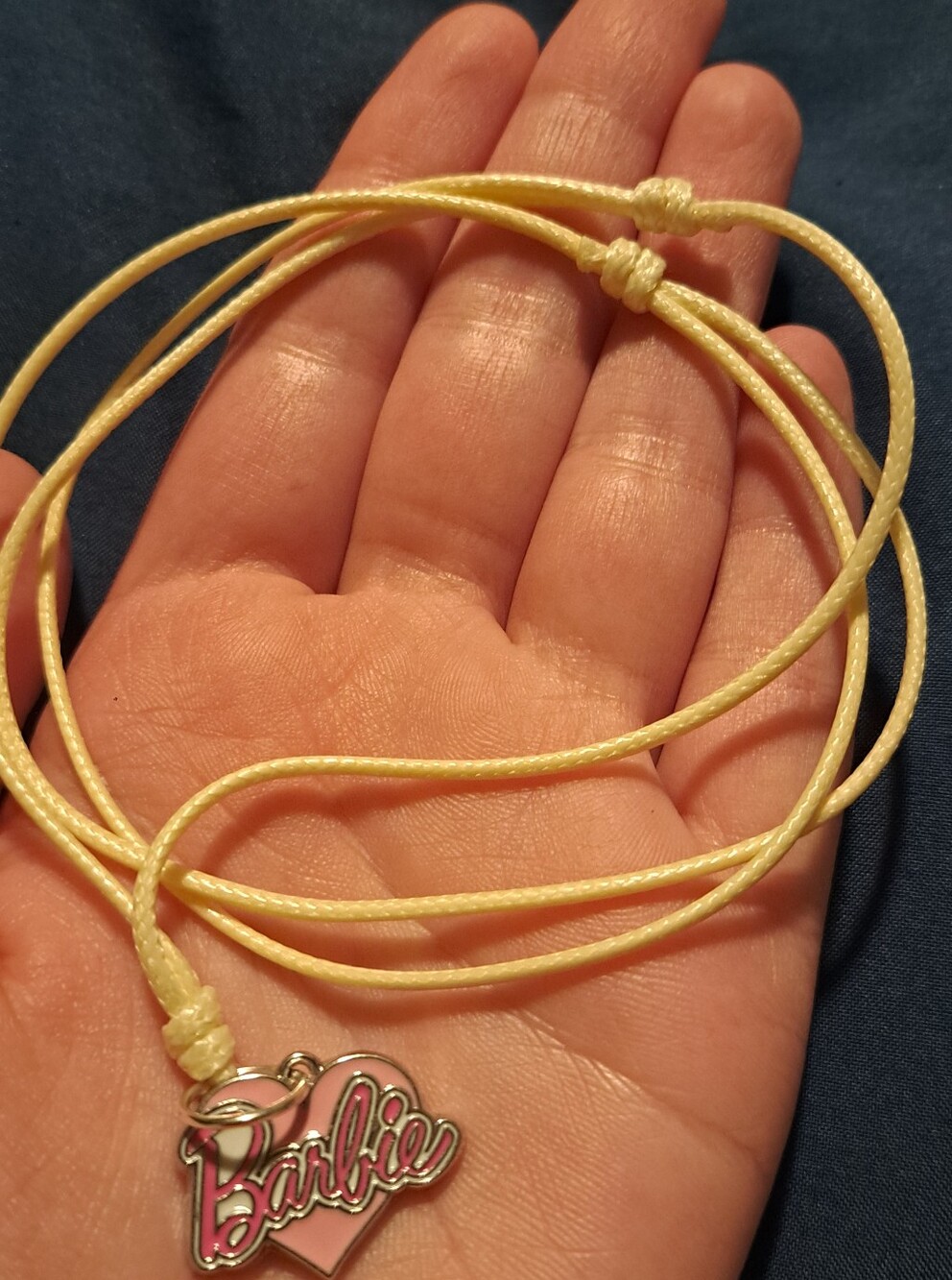 Barbie Heart Logo Necklace